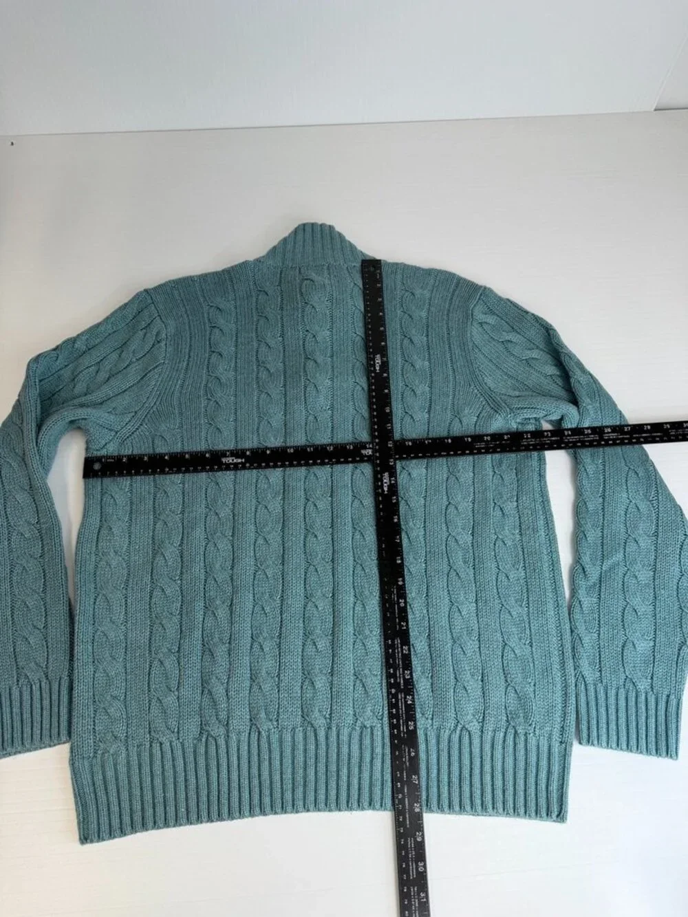 Vintage Ralph Lauren Sweater Men Extra Large Silk Cable Fisherman Jumper Work Ex